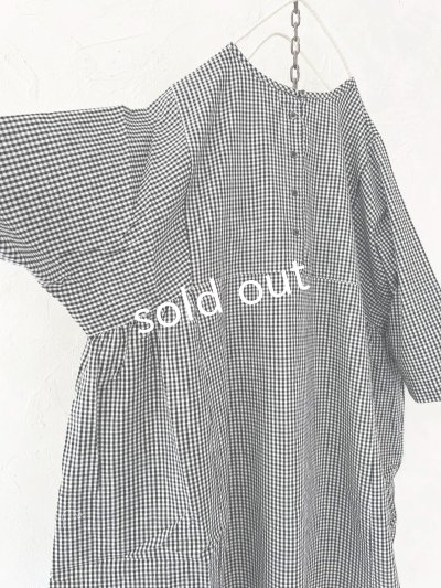 画像6: Bliss Bunch/2wayフレアチュニック・ギンガム