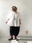 画像16: Dgy/ふんわり袖のジョーゼットブラウス・黒