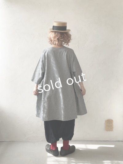 画像10: Bliss Bunch/2wayフレアチュニック・ギンガム