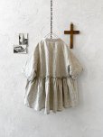 画像7: ubasoku/0932 かすみそう刺繍のギャザープルオーバー・ナチュラル