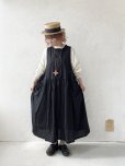 画像9: ubasoku/0941 サイドリボン２wayノースリーブワンピース・黒