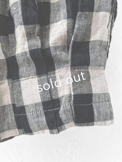 画像5: ubasoku/0973 ポケットカーゴパンツ・ブロックチェック