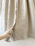 画像8: ubasoku/0957 かすみそう刺繍の丸衿ワンピース・ナチュラル