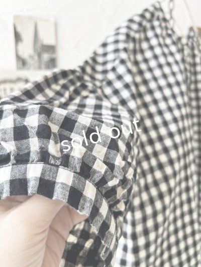 画像5: sloe/ヘンリーボタンブラウス・ギンガム