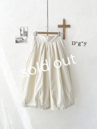 Dgy/サーカスパンツ・アイボリー