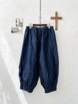 画像7: ubasoku/0970 裾タックワイドパンツ・デニム