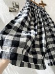 画像5: ubasoku/0977 ボリュームワイドパンツ・ブロックチェック