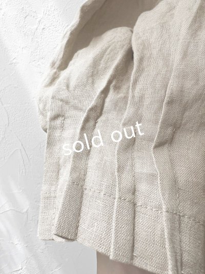 画像9: ubasoku/0969 裾タックワイドパンツ・黒