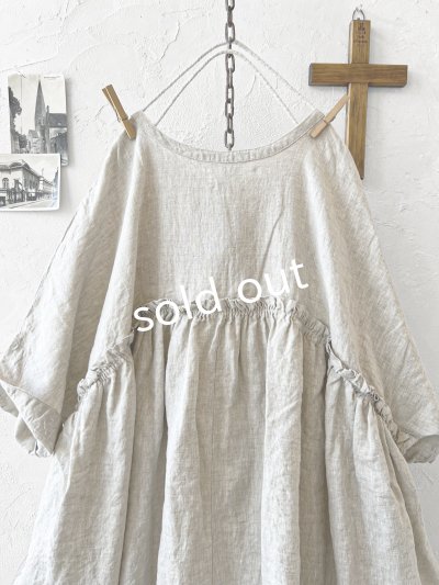 画像10: ubasoku/0947 ピンタック２wayコクーンワンピース・黒