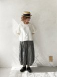 画像10: ubasoku/0924 セーラー衿の半袖ブラウス・オフ