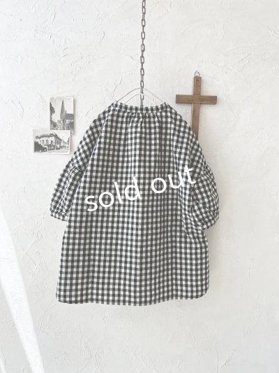 画像7: sloe/ヘンリーボタンブラウス・ギンガム