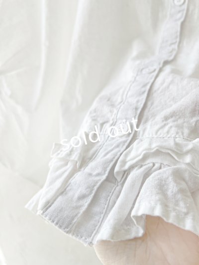 画像6: ubasoku/0928 裾フリルのドルマンブラウス・オフ