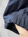 画像5: ubasoku/0970 裾タックワイドパンツ・デニム