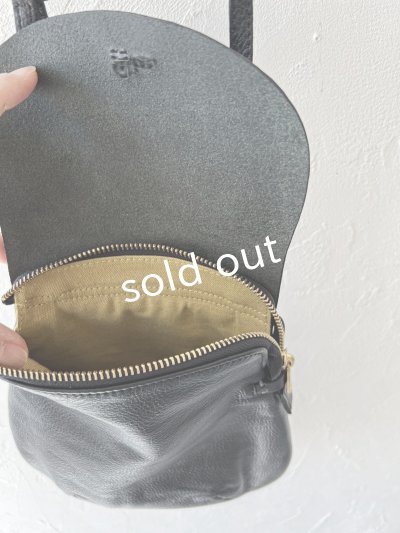 画像9: Diu／本革ポシェット・黒