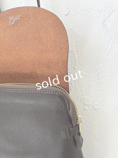 画像6: Diu／本革ポシェット・ダークブラウン