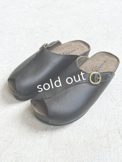 画像4: Diu／オープントゥサンダル・黒【Ｌ】