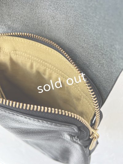 画像10: Diu／本革ポシェット・黒