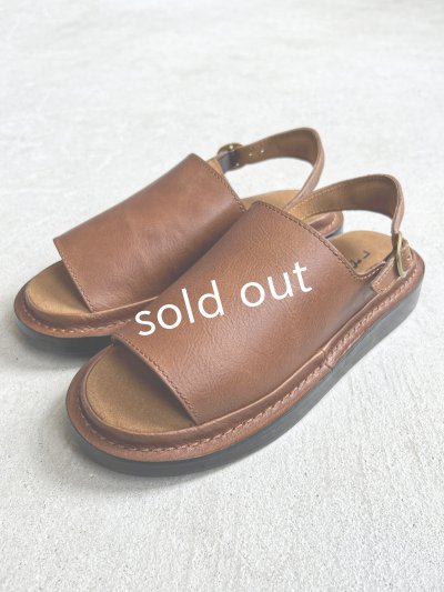 画像4: Diu／本革メレーズサンダル・ブラウン【Ｌ】