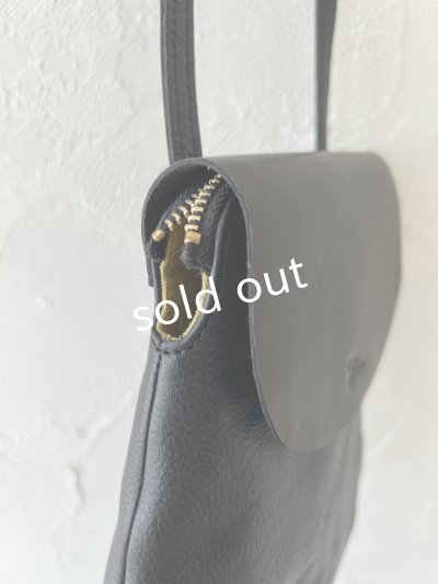 画像6: Diu／本革ポシェット・黒