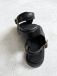 画像5: Diu／本革メレーズサンダル・黒【Ｌ】