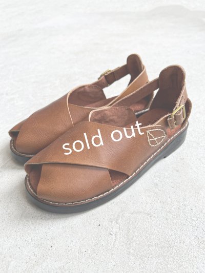 画像4: 【30%OFF SALE】Diu／本革ロリエサンダル・ブラウン【Ｌ】