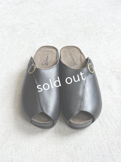 画像3: Diu／オープントゥサンダル・黒【Ｌ】