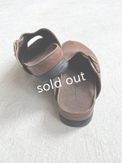画像8: 【30%OFF SALE】Diu／オープントゥサンダル・ダークブラウン【Ｌ】