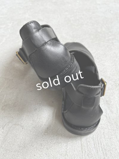 画像6: 【30%OFF SALE】Diu／本革ロリエサンダル・黒【Ｌ】
