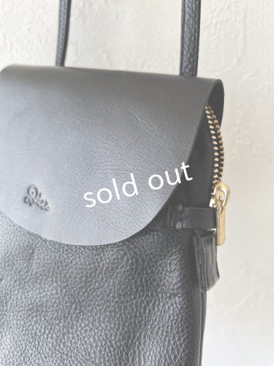 画像4: Diu／本革ポシェット・黒