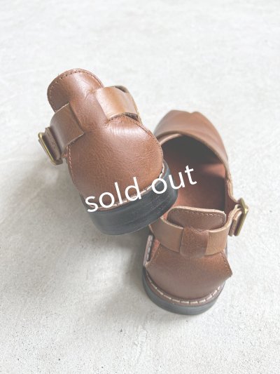 画像6: 【30%OFF SALE】Diu／本革ロリエサンダル・ブラウン【Ｌ】