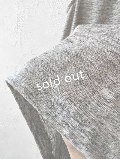 画像4: リネンタンクトップワンピース・杢グレー