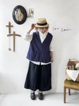 seasew.／303 Ｖネックベスト・ネイビー