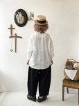画像14: seasew.／324 フレンチリネンシーサイドブラウス・黒