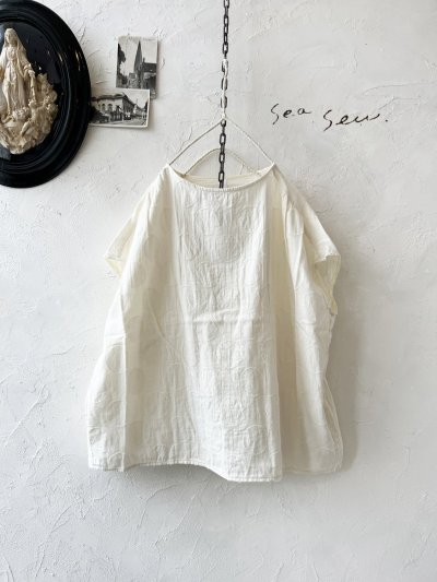 画像1: seasew.／301 ドットジャガードプルオーバー・オフ