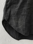 画像4: seasew.／306 フレンチリネン半袖ブラウス・黒