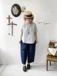 画像10: seasew.／306 フレンチリネン半袖ブラウス・黒