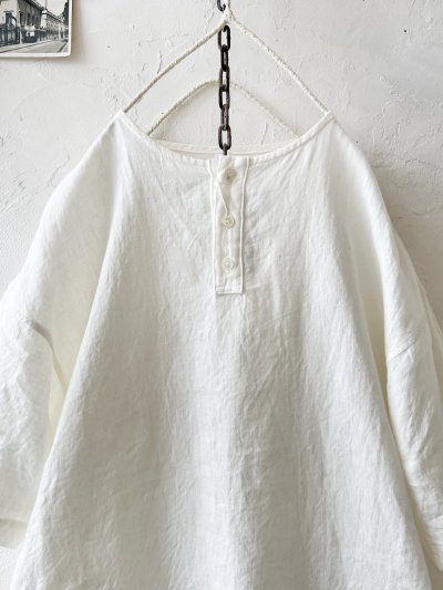 画像2: seasew.／311 ヘンリーネックワンピース・オフ