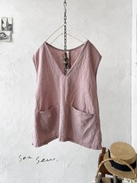 seasew.／303 Ｖネックベスト・ピンク