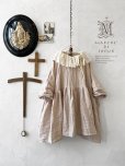 画像1: MARCHE' DE SOEUR／大きなラッフル襟のチュニック・シェルピンクにミルク襟 (1)