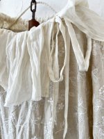 画像3: MARCHE' DE SOEUR／大きなラッフル襟のチュニック・野花ししゅうにミルク襟 (3)
