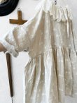 画像8: MARCHE' DE SOEUR／大きなラッフル襟のチュニック・木の実ししゅうにミルク襟 (8)