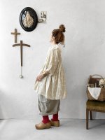 画像14: MARCHE' DE SOEUR／大きなラッフル襟のチュニック・木の実ししゅうにミルク襟 (14)