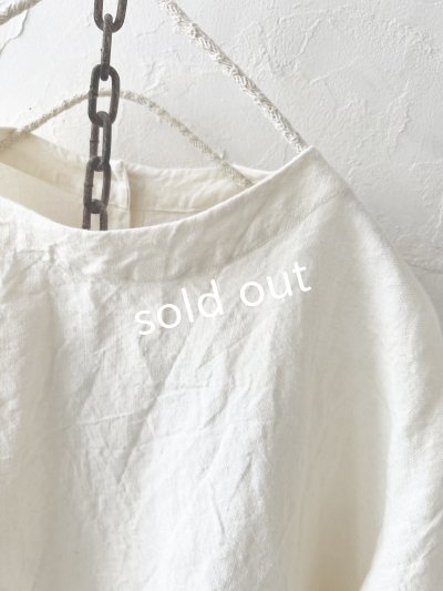 画像6: Libera&Capricciosa／２wayリネンブラウス・オフ