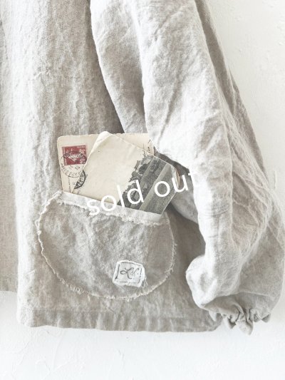 画像3: Libera&Capricciosa／２wayリネンブラウス・フラックス