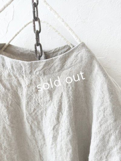 画像5: Libera&Capricciosa／２wayリネンブラウス・フラックス