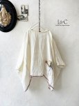 画像1: Libera&Capricciosa／赤耳リネンブラウス・オフ (1)