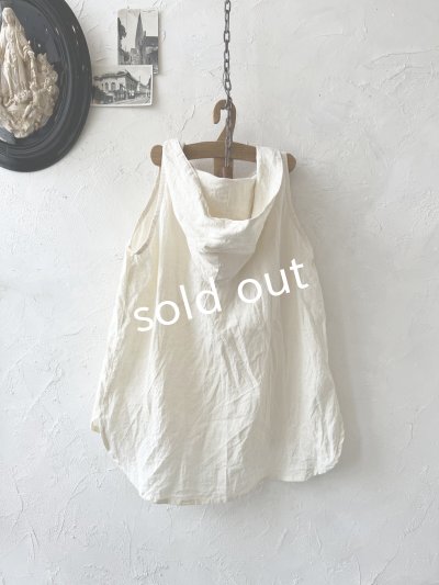 画像5: Libera&Capricciosa／フードリネンタンクトップ・オフ