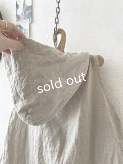 画像7: Libera&Capricciosa／フードリネンタンクトップ・フラックス