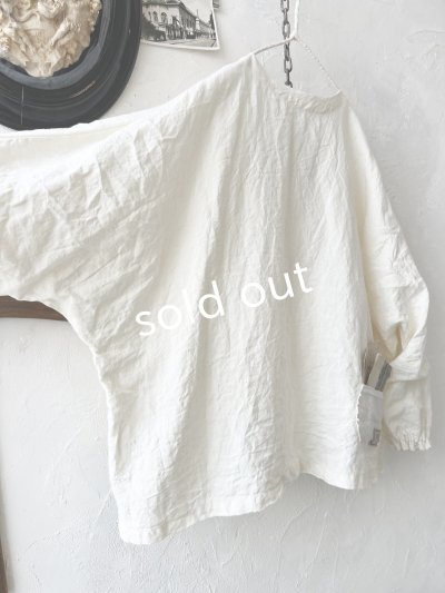 画像8: Libera&Capricciosa／２wayリネンブラウス・オフ