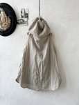 画像8: Libera&Capricciosa／フードリネンタンクトップ・インクブルー